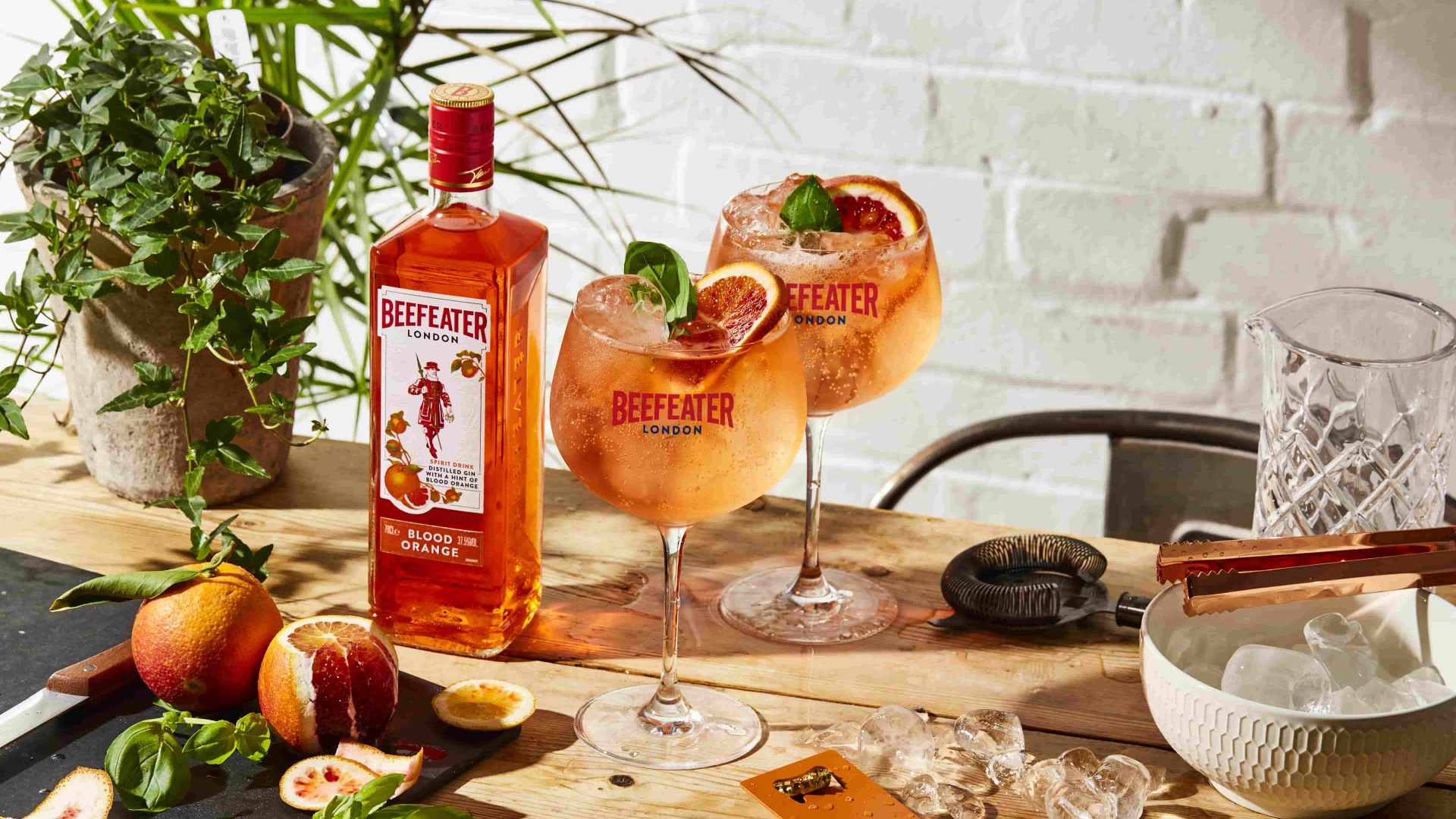 Blood Orange Gin and Tonic Cocktail Recipe - Beefeater Gin