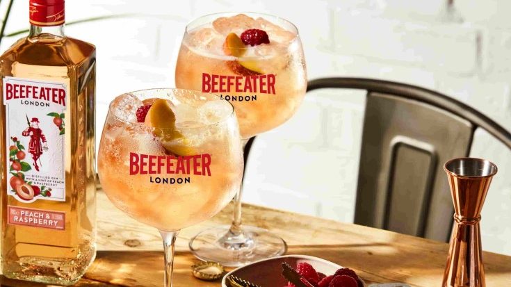beefeater peach raspberry tonic cocktail aspect ratio 16 9