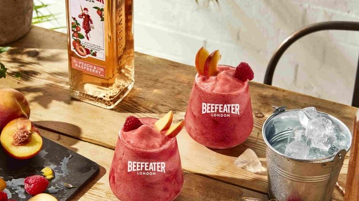 beefeater peach raspberry peach frose cocktail aspect ratio 16 9